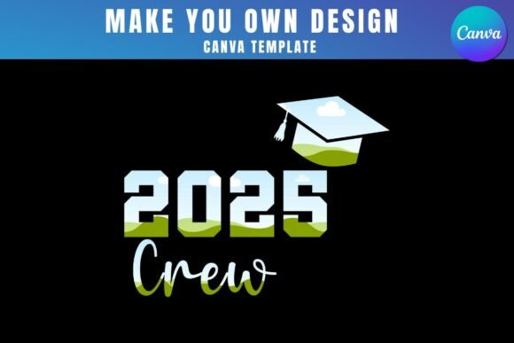 Crew Canva Frame Template Design: Graphics for Modern Canva Users