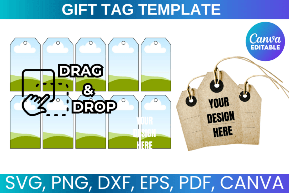 Gift Tag Template: Canva Graphics for Polished Publishing