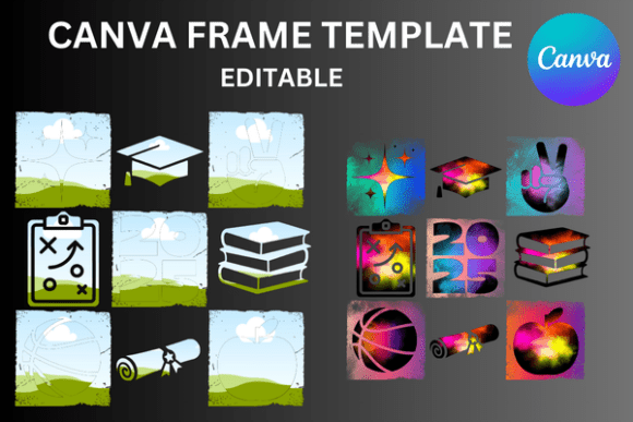 Graduate 2025 Canva Frame Template