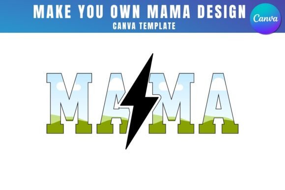 Mama Bolt Canva Frame Template Design: Graphics for Real Publishing