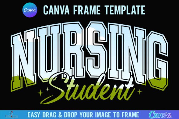 Nurse Canva Frame Graphics for School Nursing Students