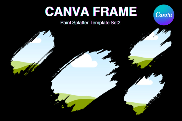 Paint Brush Brush Stroke Canva Frame_2