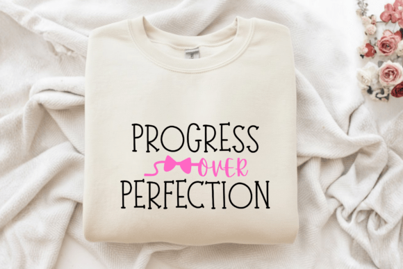 Progress Over Perfection Graphics for Canva