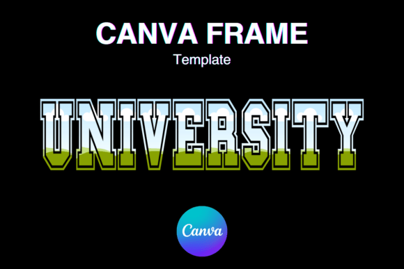 University Canva Frame Varsity Sport_2 Graphics